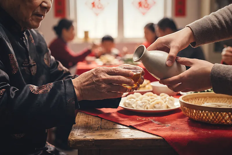 一杯酒里的秩序与亲情