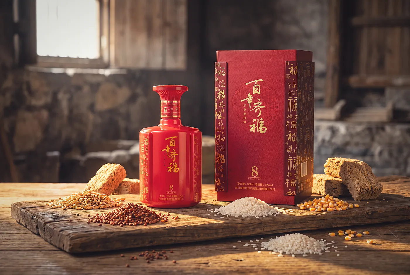 Five grains and Daqu