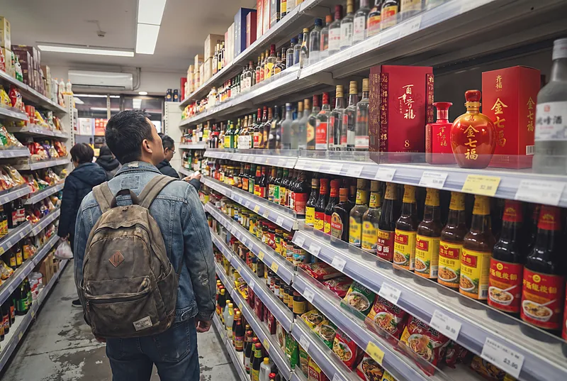 Asian grocer abroad